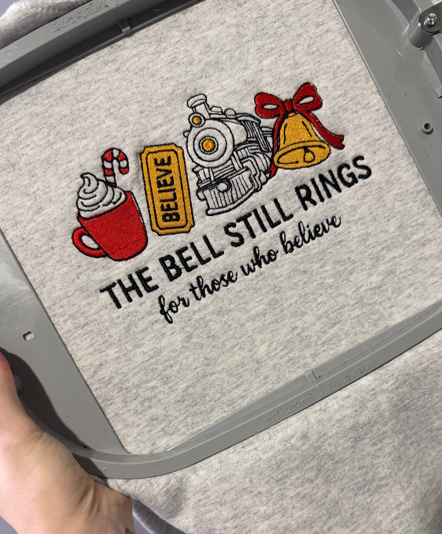 The bell still rings crewneck