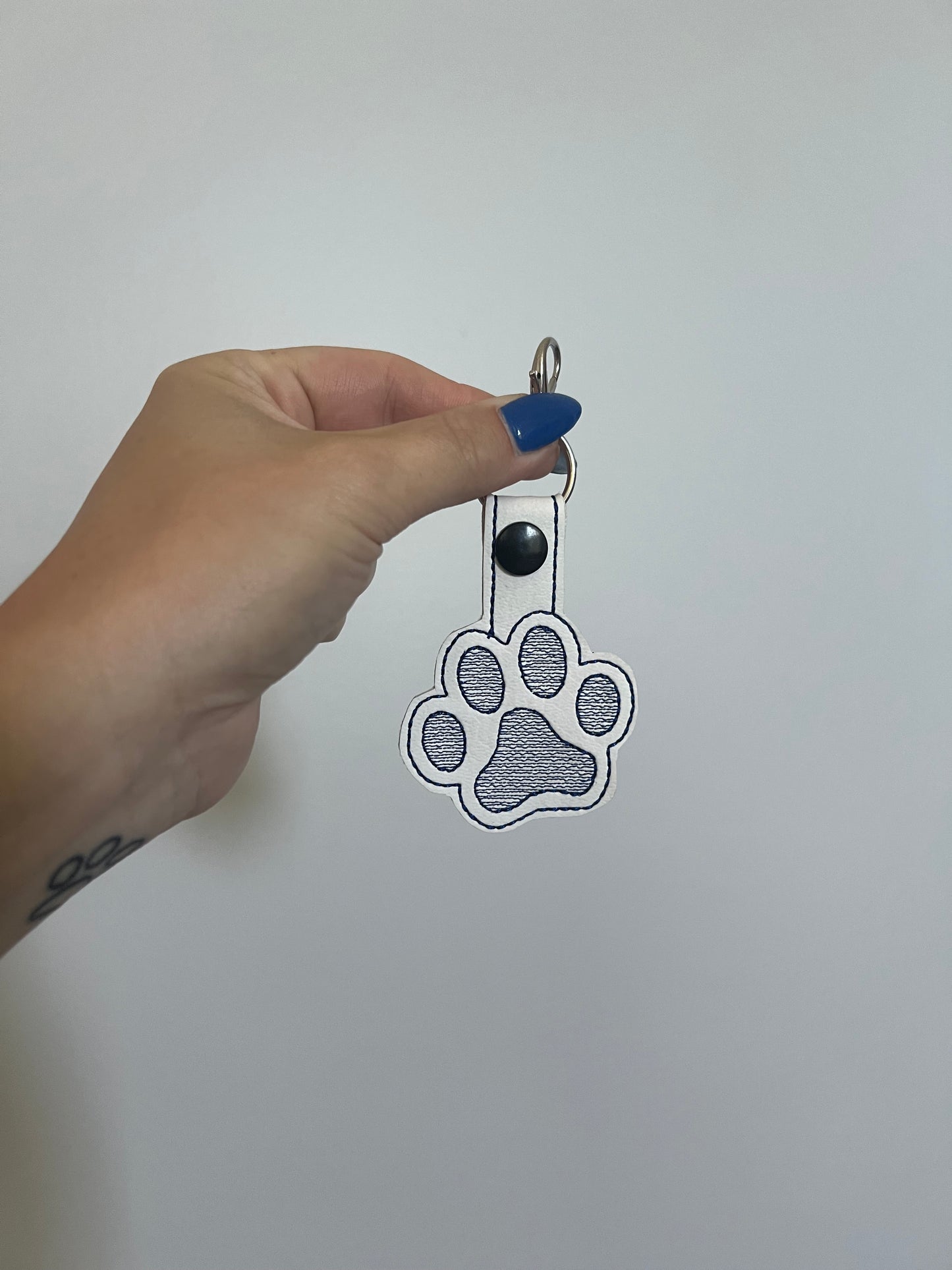 Pawprint Keychain