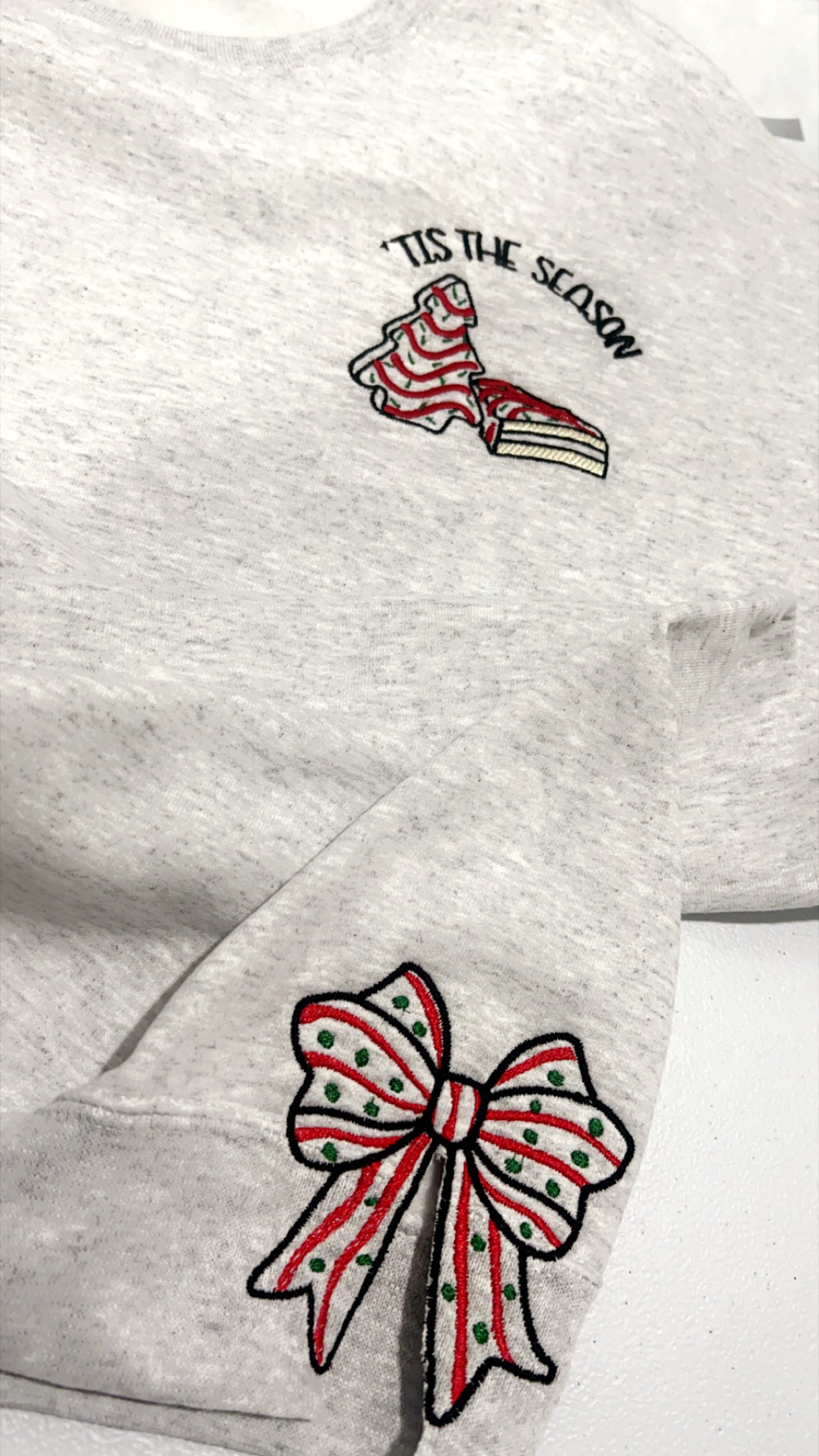 Tis The Season with Side Bows Crewneck