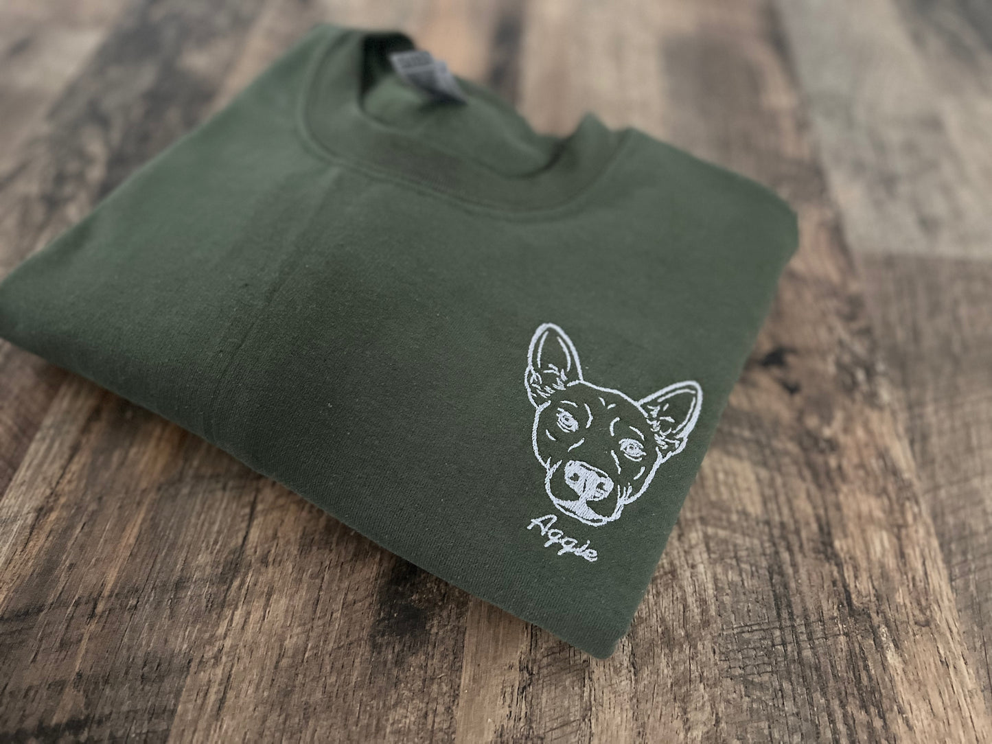 Custom Pet Outline Crewneck
