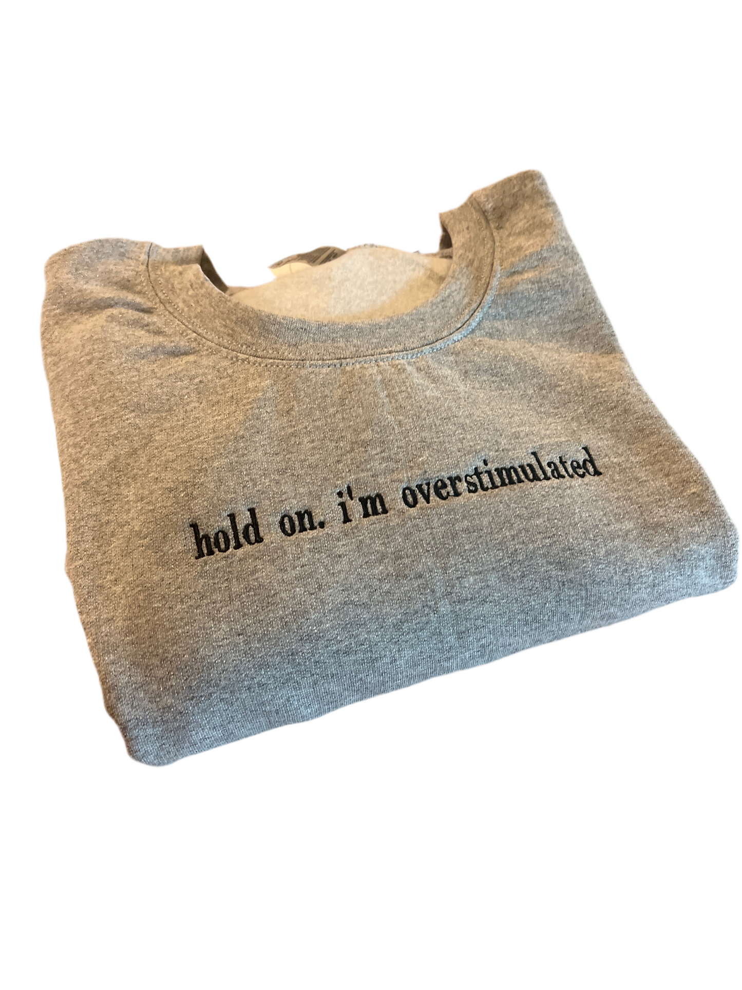 Hold on. I’m overstimulated