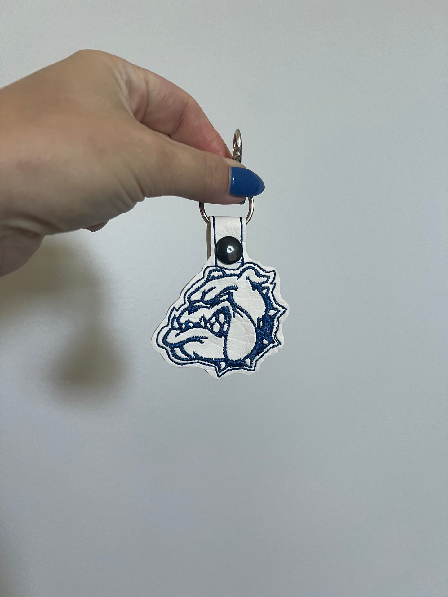 Bulldog Keychain