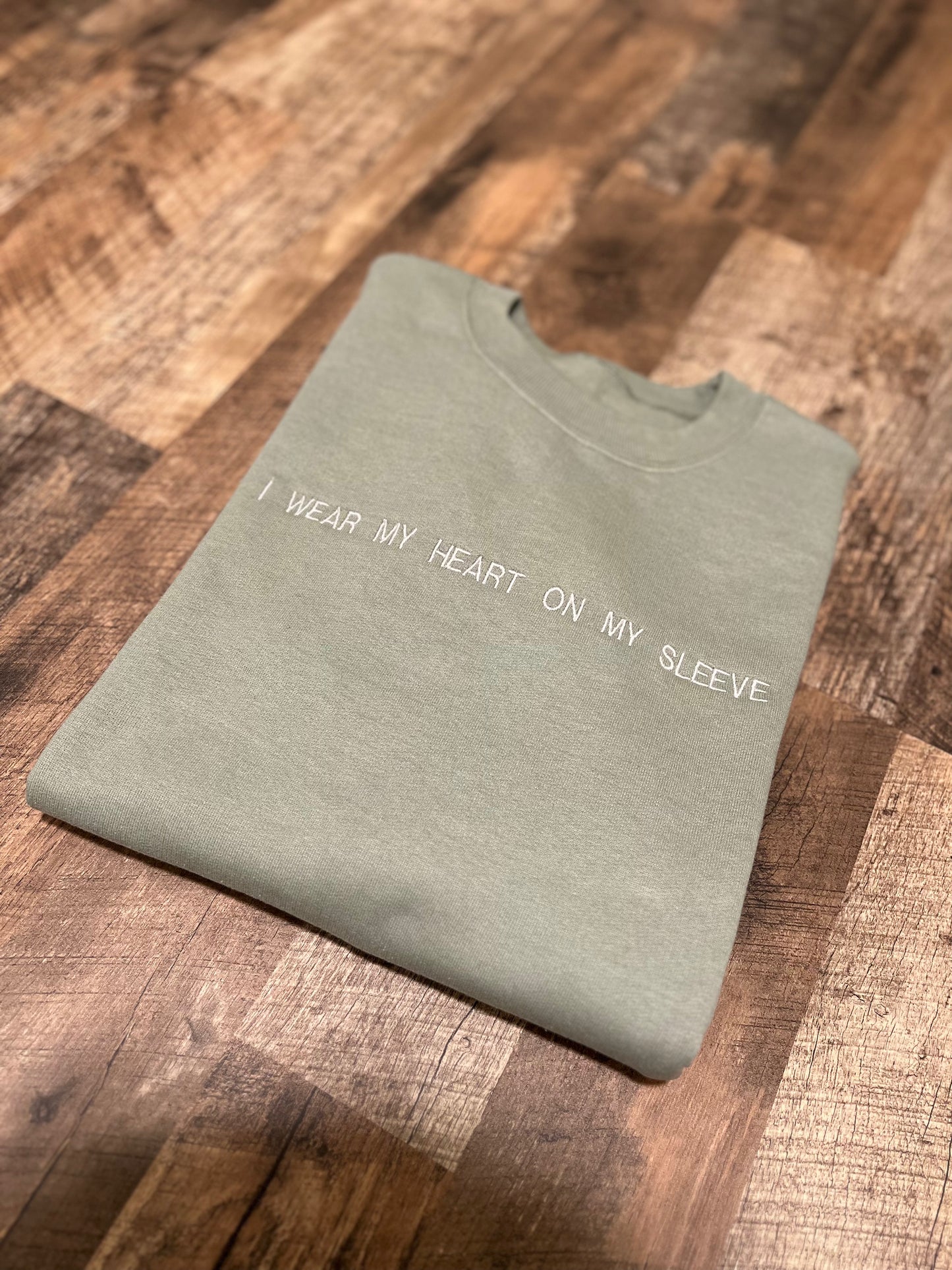 I wear my heart crew