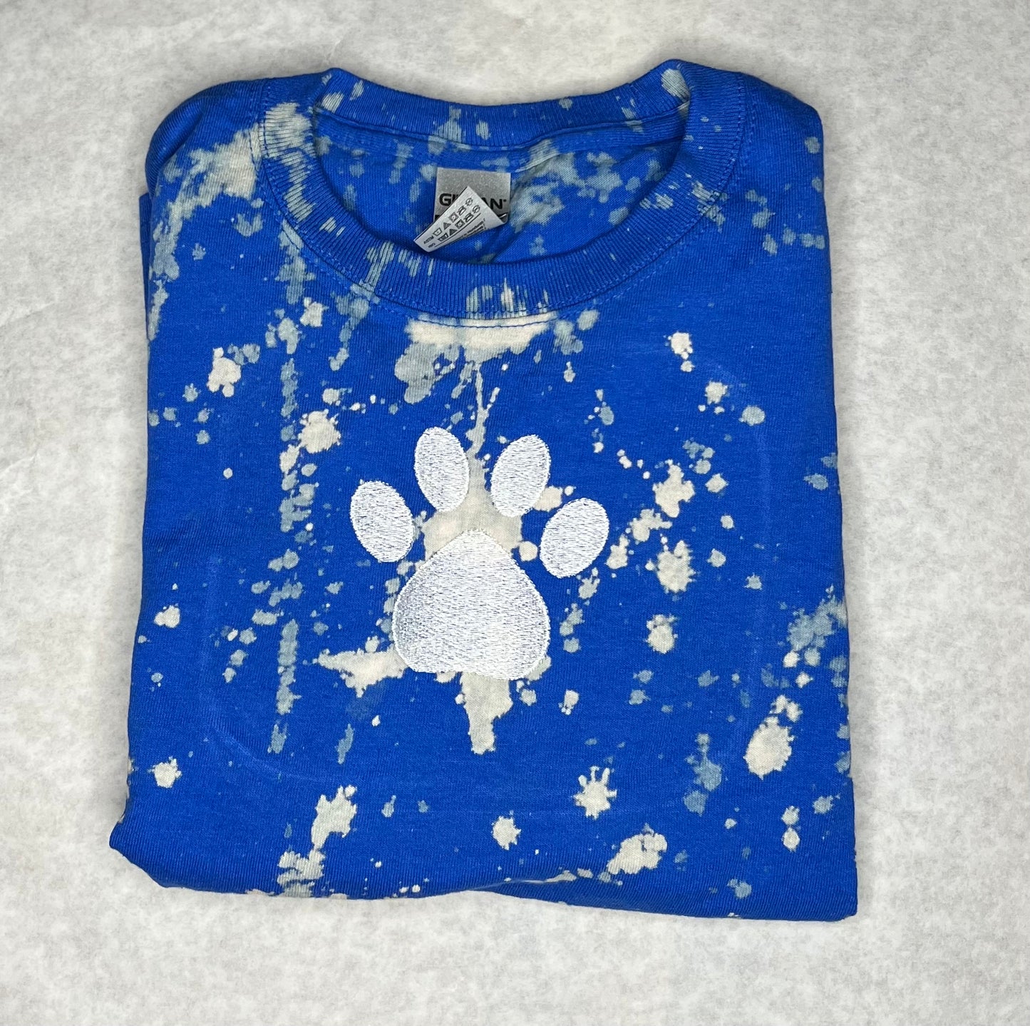 Adult Tye Dye Paw Tee