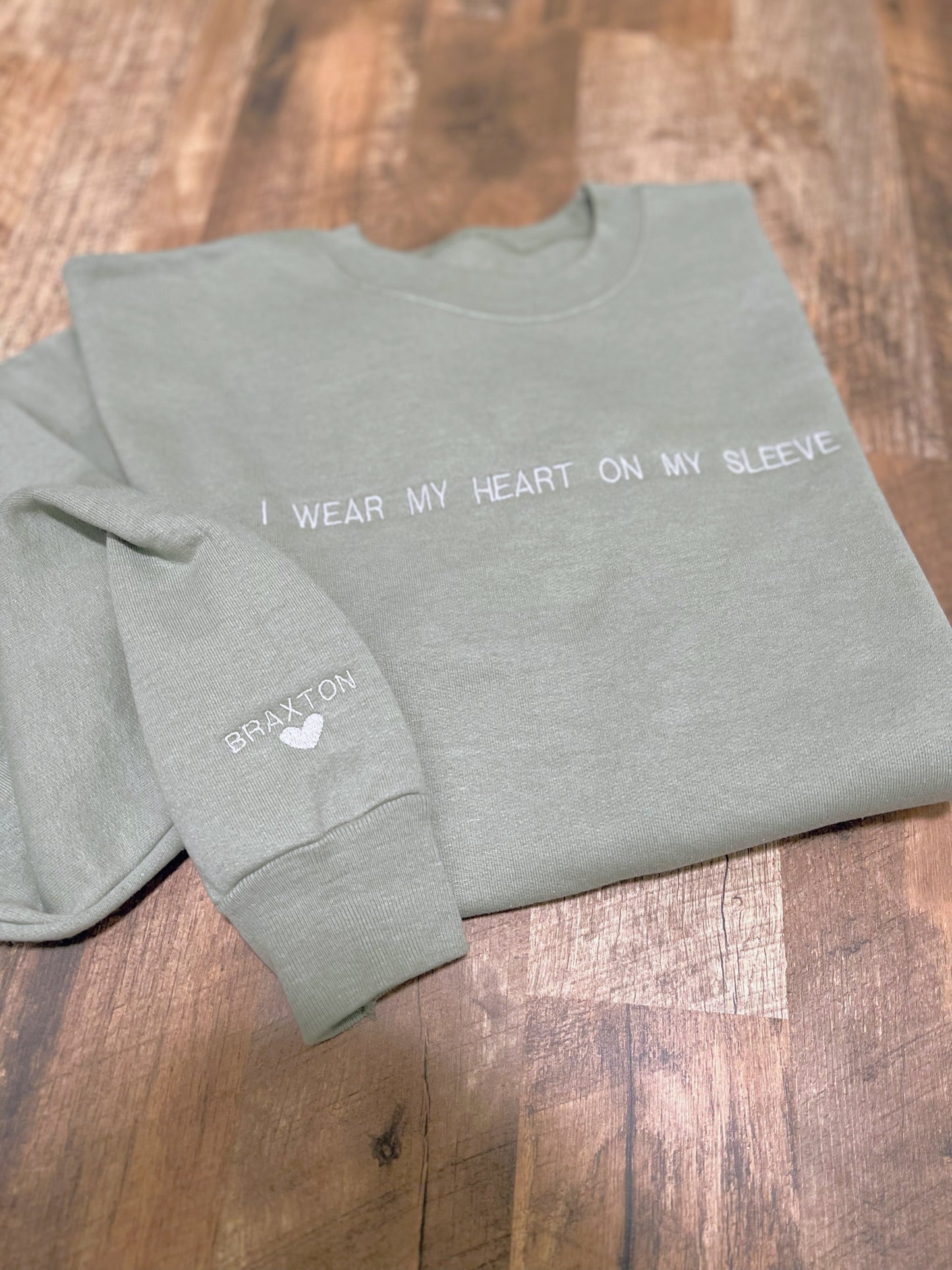 I wear my heart crew