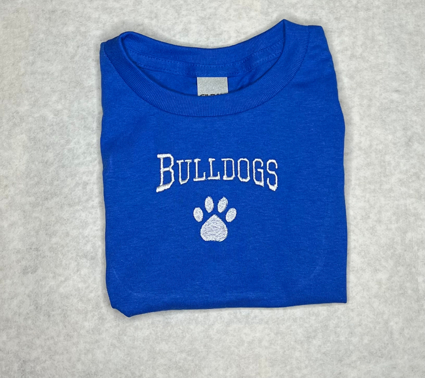 Adult Bulldog w/ Paw Crew
