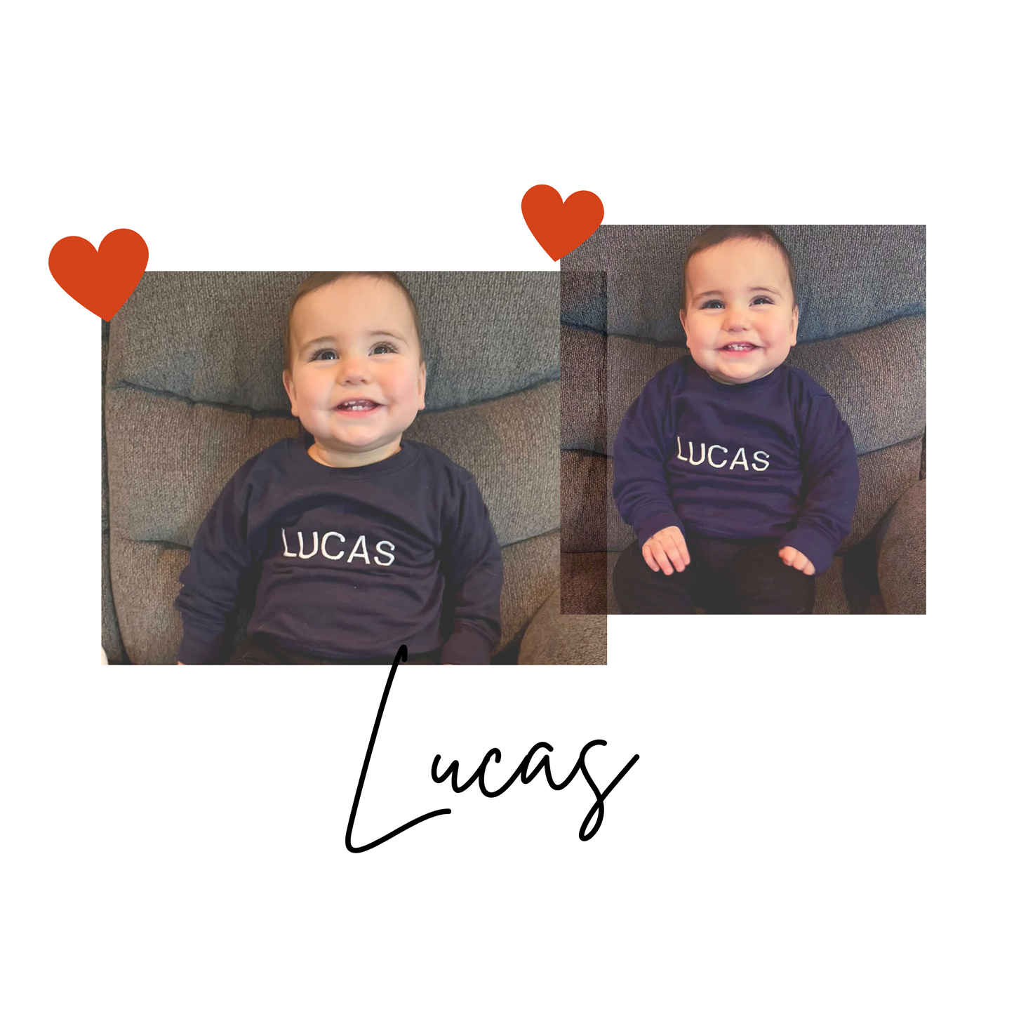 Custom Toddler Name Crew