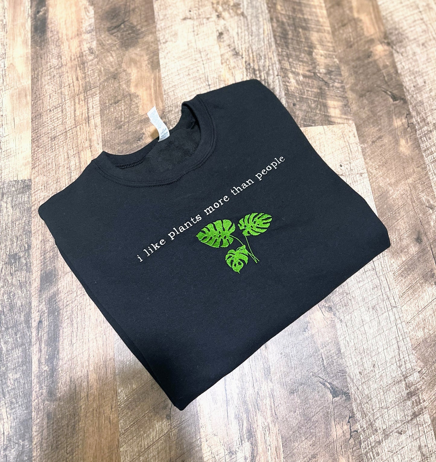 I like plants more than people crew