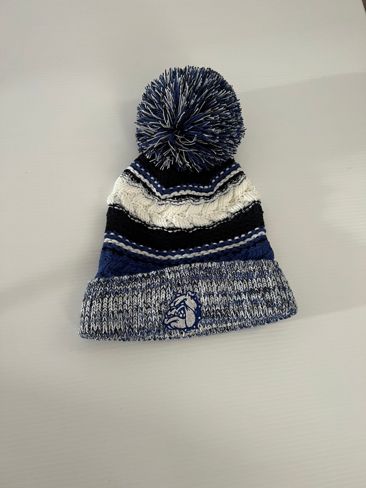 Bulldog Pom Beanie