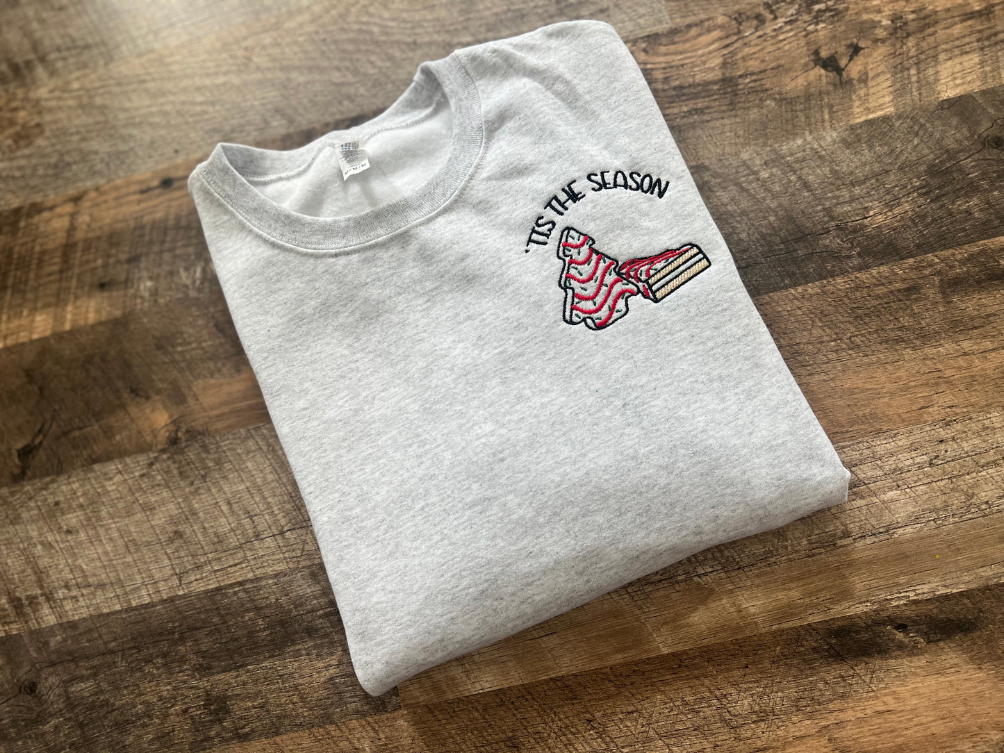 Tis The Season with Side Bows Crewneck