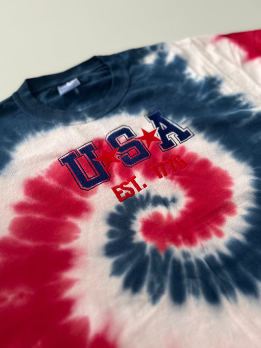 Youth Tie Dye USA Tee